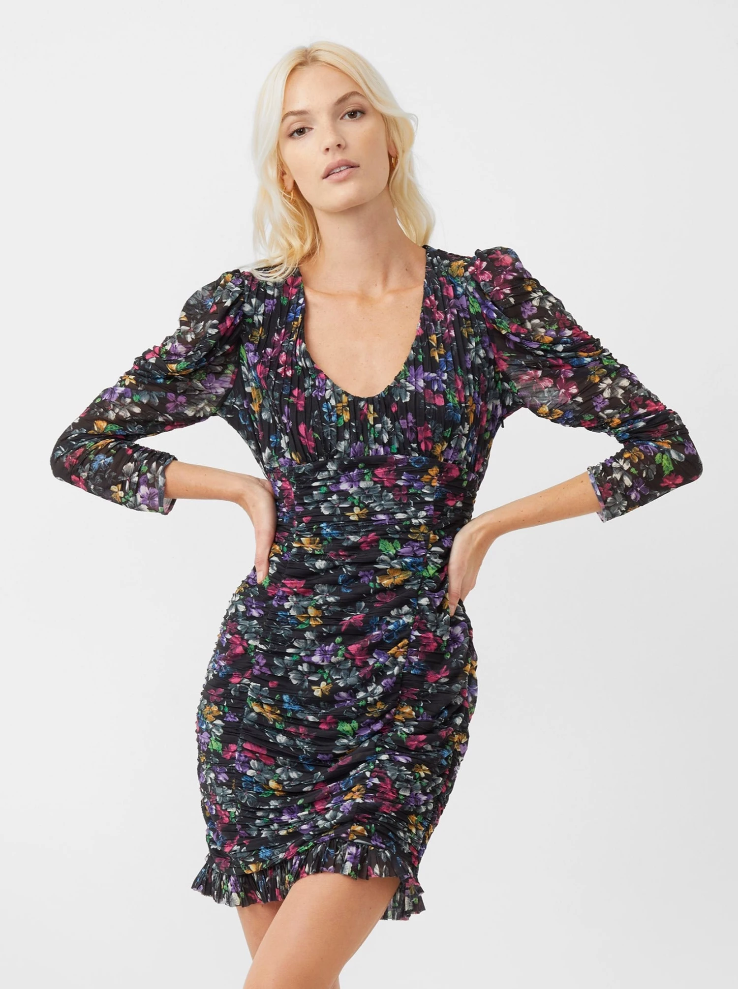 French Connection Sale Zelka Alanna Jersey Mini Dress 3 French Connection Sale Zelka Alanna Jersey Mini Dress