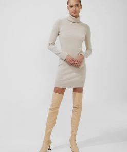 French Connection Sale Babysoft Roll Neck Dress