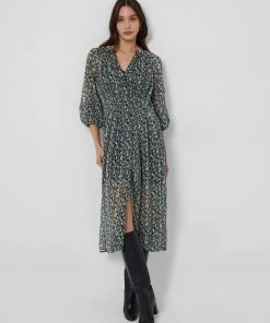 French Connection Ditsy Cora Midi Dress
