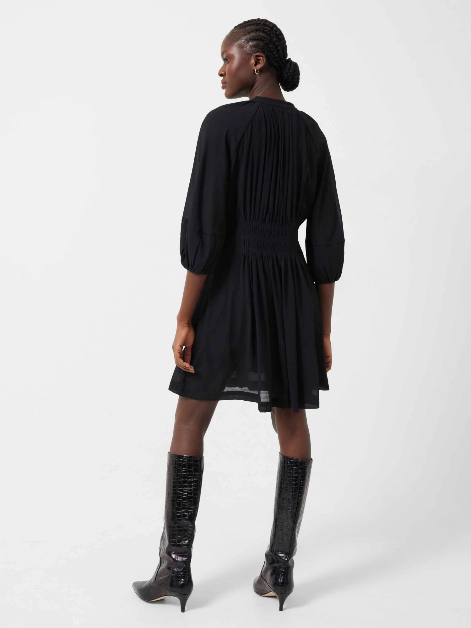 French Connection Cora Pleated Mini Dress New In 5 French Connection Cora Pleated Mini Dress New In