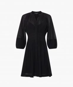 French Connection Cora Pleated Mini Dress New In 9 French Connection Cora Pleated Mini Dress New In