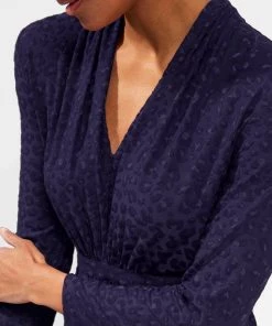 French Connection Sibley Eco Jacquard Jersey Dress Dresses