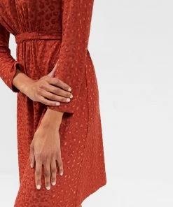 French Connection Sibley Eco Jacquard Jersey Dress 11 French Connection Sibley Eco Jacquard Jersey Dress