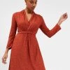 French Connection Sibley Eco Jacquard Jersey Dress