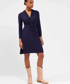 French Connection Sibley Eco Jacquard Jersey Dress Dresses