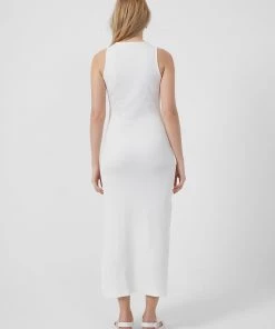 French Connection Rasha Organic Ribbed Jersey Dress