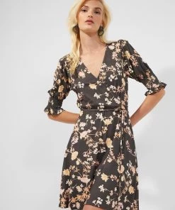 French Connection Pernille Diana Meadow Jersey Dress