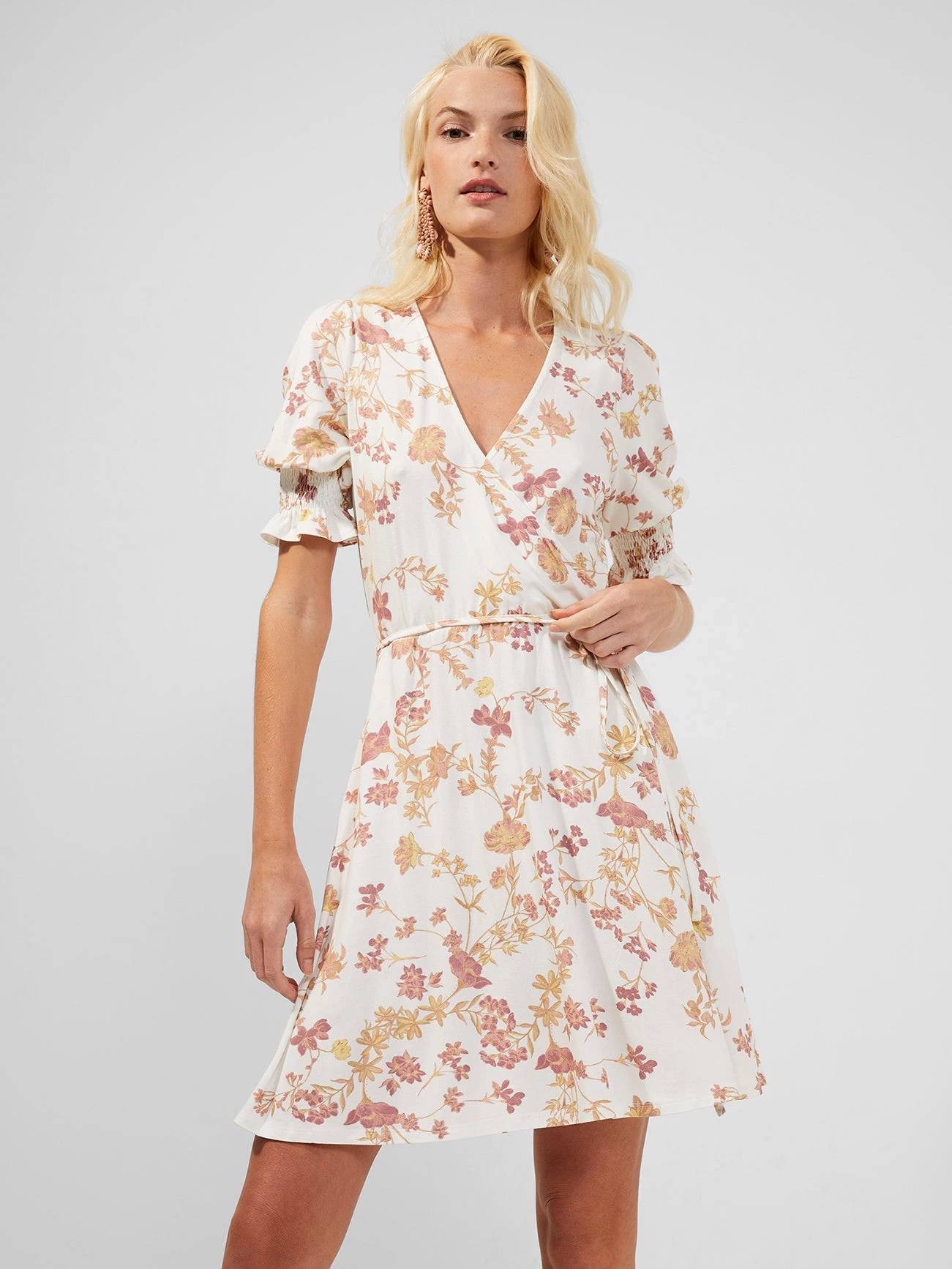 French Connection New In Pernille Diana Meadow Jersey Dress 3 French Connection New In Pernille Diana Meadow Jersey Dress