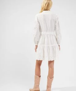 French Connection New In Arpina Lace-Mix Mini Dress 12 French Connection New In Arpina Lace-Mix Mini Dress