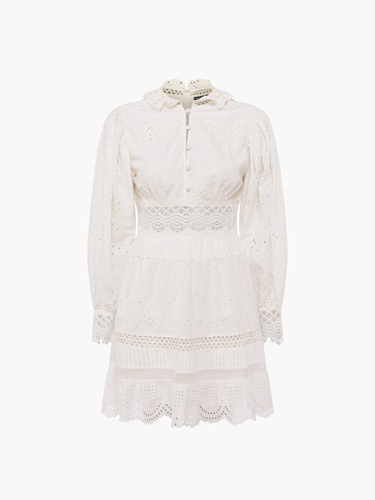 French Connection Biton Embroidery Mini Dress 7 French Connection Biton Embroidery Mini Dress