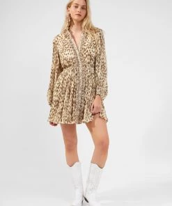 French Connection Dresses Eva Ruffled Mini Dress