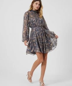 French Connection Diana Recycled Crinkle Dress Sale