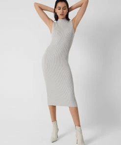 French Connection Melody Rib Dress Sale