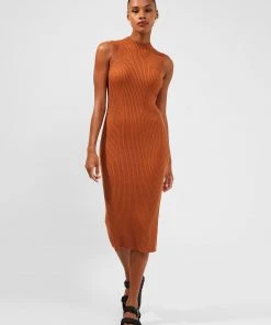French Connection Sale Melody Rib Dress