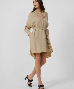 French Connection Dresses Rhodes Lyocell Popover Dress