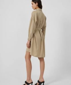 French Connection Dresses Rhodes Lyocell Popover Dress