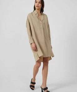 French Connection Dresses Rhodes Lyocell Popover Dress