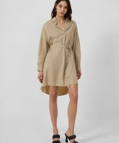 French Connection Dresses Rhodes Lyocell Popover Dress
