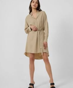 French Connection Dresses Rhodes Lyocell Popover Dress