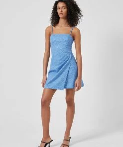 French Connection Elao Whisper Ruffle Mini Dress