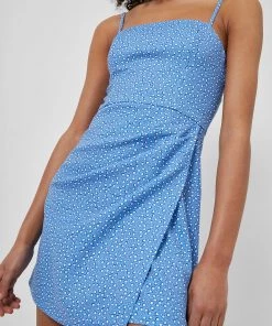 French Connection Elao Whisper Ruffle Mini Dress