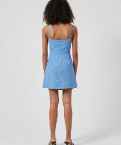 French Connection Elao Whisper Ruffle Mini Dress