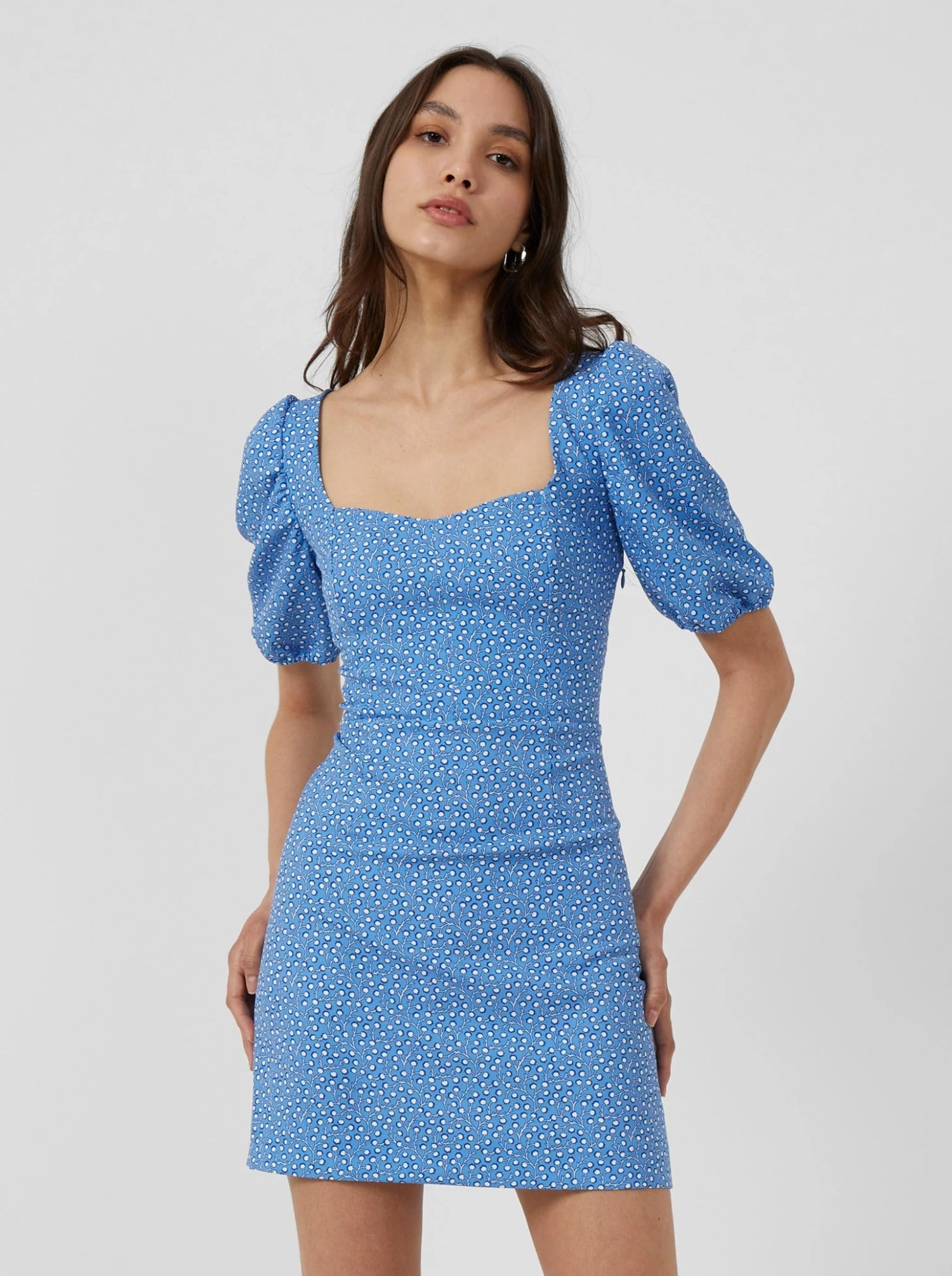 French Connection Elao Whisper Cut Out Back Dress 3 French Connection Elao Whisper Cut Out Back Dress