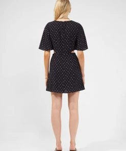 French Connection Augustine Verona Crepe Mini Dress Sale