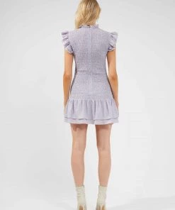 French Connection New In Elao Verona Crepe Smock Dress