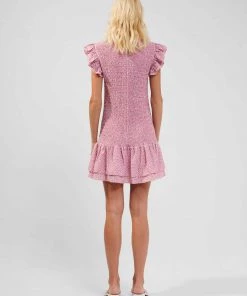French Connection Elao Crepe Smock Mini Dress