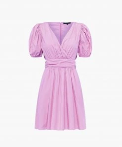 French Connection New In Rhodes Poplin V-Neck Mini Dress 15 French Connection New In Rhodes Poplin V-Neck Mini Dress