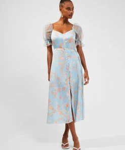French Connection Diana Drape Midi Dress