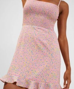 French Connection New In Stacie Daisy Strappy Mini Dress