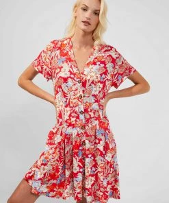 French Connection Dresses Blossom Meadow Jersey Mini Dress