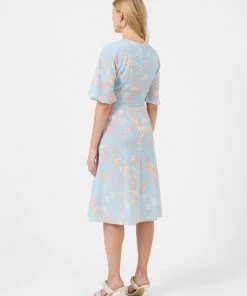 French Connection New In Diana Verona Crepe Midi Dress