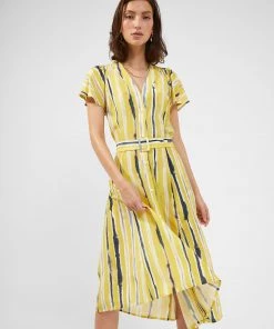 French Connection Gaia Delphine V-Neck Dress 10 French Connection Gaia Delphine V-Neck Dress