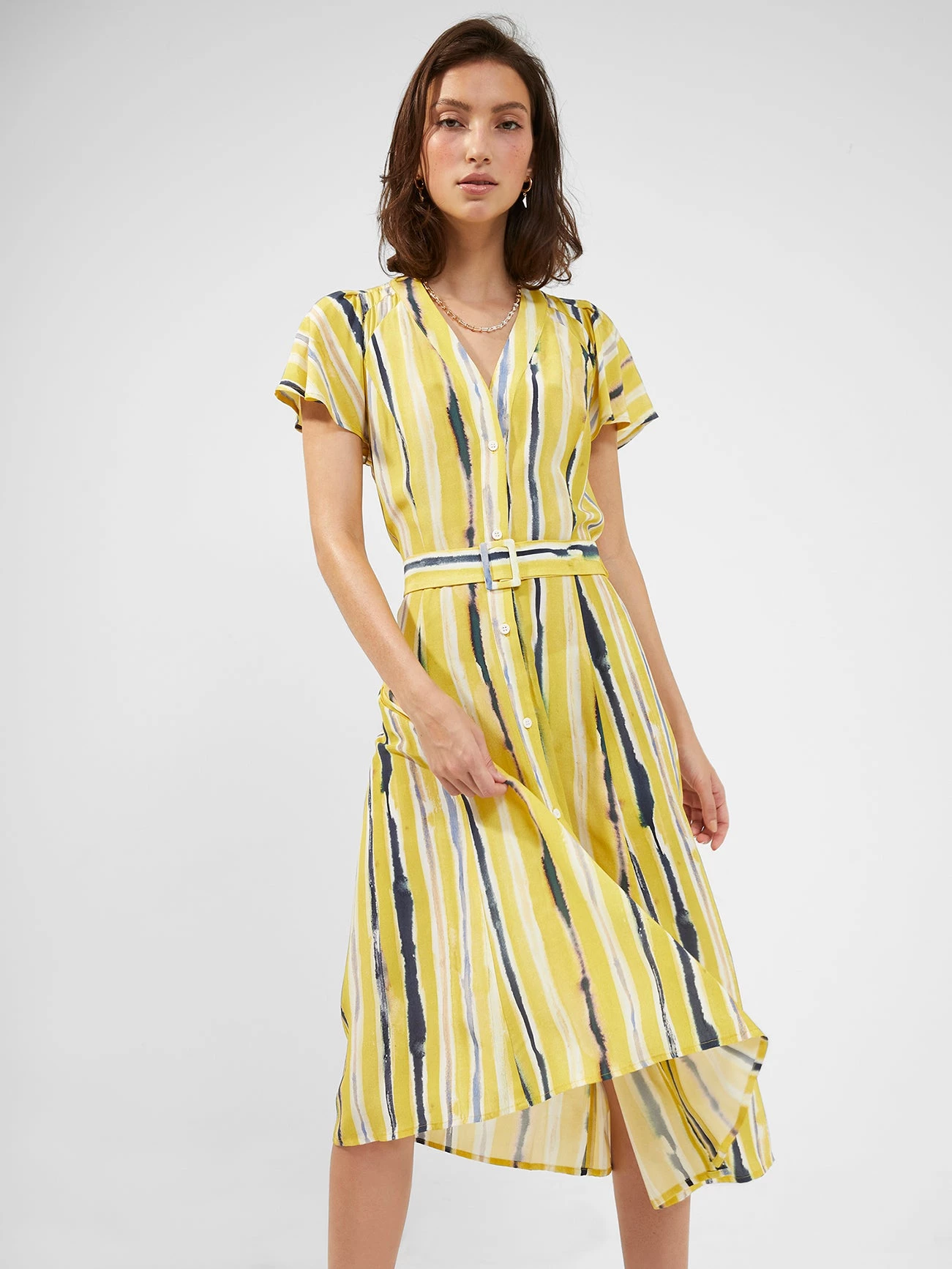 French Connection Gaia Delphine V-Neck Dress 5 French Connection Gaia Delphine V-Neck Dress