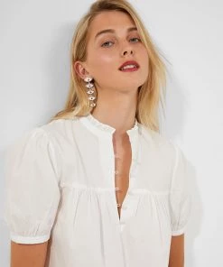 French Connection Organic Poplin Mini Dress