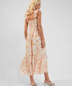 French Connection Diana Verona Drape Frill Dress New In 11 French Connection Diana Verona Drape Frill Dress New In