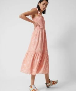 French Connection Diana Verona Drape Frill Dress