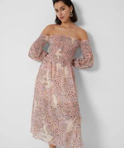 French Connection Demetra Recycled Hallie Crinkle Dress