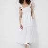 French Connection New In Isla Organic Tiered Skirt Midi Dress