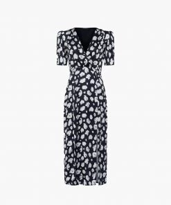 French Connection Aimee Enid Front Split Midi Dress New In 11 French Connection Aimee Enid Front Split Midi Dress New In