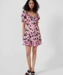 French Connection Cassia Elitan Shirt Tea Dress