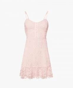 French Connection New In Binadari Cabello Lace Strap Mini Dress