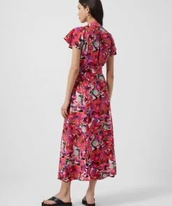 French Connection New In Isadora Delphine Belted Maxi Dress 11 French Connection New In Isadora Delphine Belted Maxi Dress