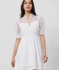 French Connection New In Organic Cotton Mini Dress