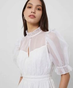 French Connection New In Organic Cotton Mini Dress