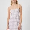 French Connection Yaki Whisper Tie Back Mini Dress Dresses
