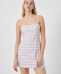 French Connection Yaki Whisper Tie Back Mini Dress Dresses